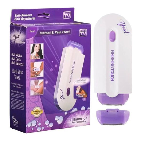 Professional Painless Hair Removal Kit – USB Rechargeable Laser Touch Epilator